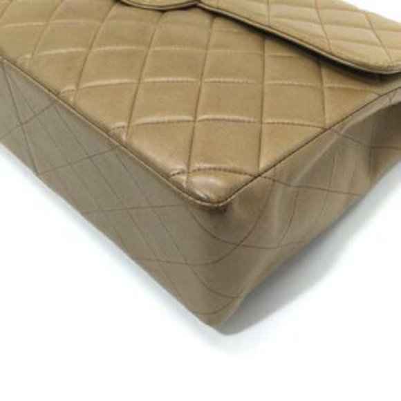 Christmas CHANEL Matelasse Chain Shoulder Bag Beige x - Picture 6 of 16